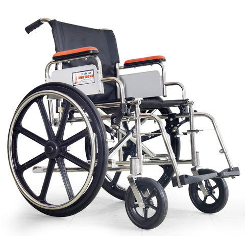 Xe Lăn inox Kiến Tường - full