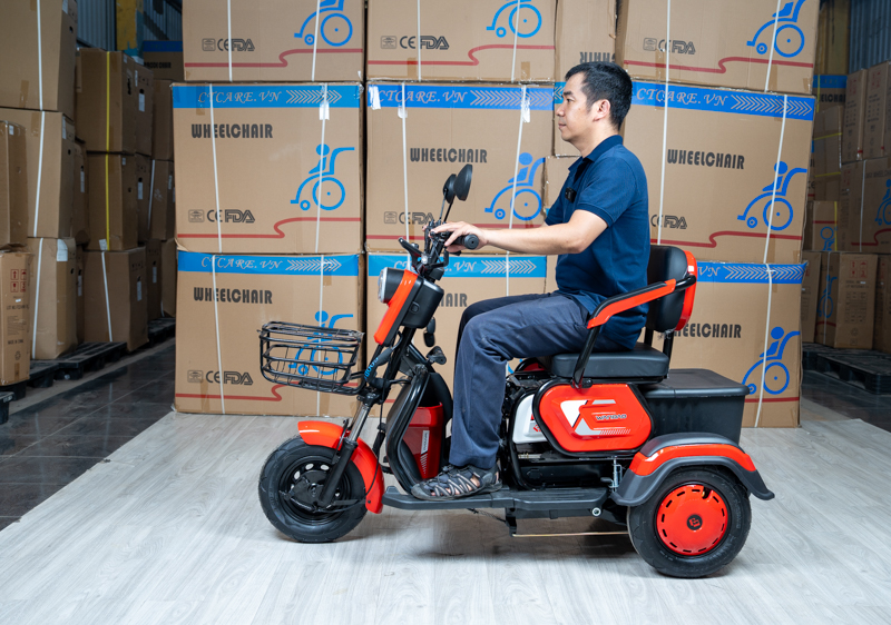 Những tiện ích xe điện 3 bánh nhỏ gọn nhưng đa năng