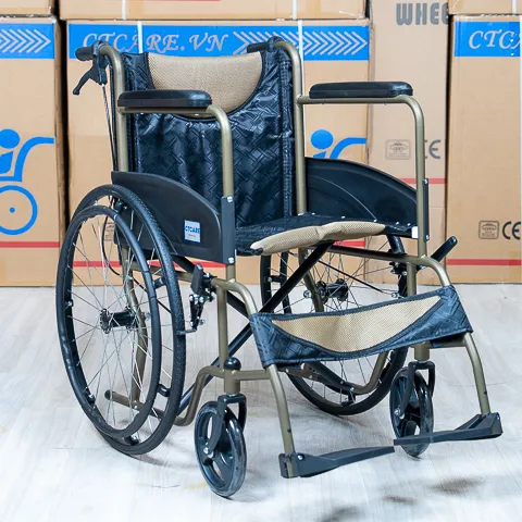 Xe lăn người già có thắng sau CTcare 809