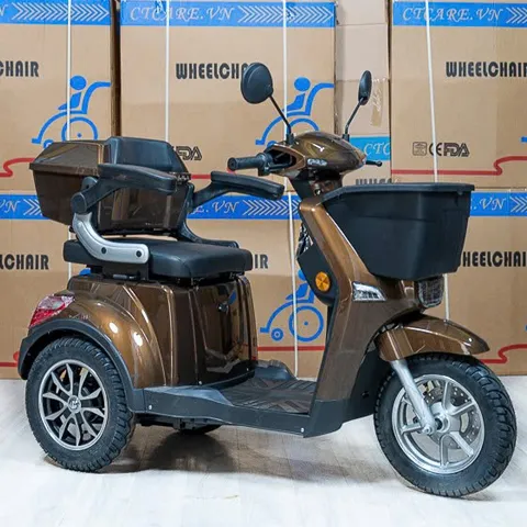 Xe điện 3 bánh người già CT07