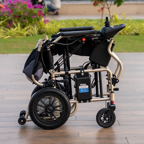 Xe lăn điện người già D705 - full
